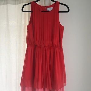 Jessica Simpson Coral Summer Cocktail Dress.